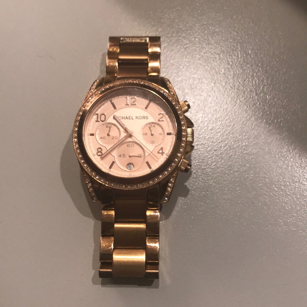Michael Kors gold watch